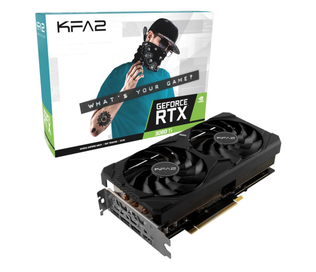 KFA2 GeForce RTX 3060 Ti PLUS 1-Click OC V2 8GB GDDR6X